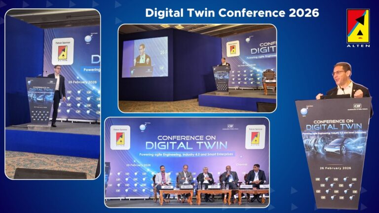 ALTEN India participated in the recent CII forum, Chennai, where our SVP, Gilles PETIT