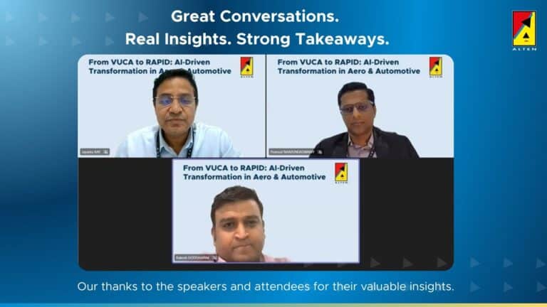 From VUCA to RAPID: AI Driven Transformation in Aero & Automotive