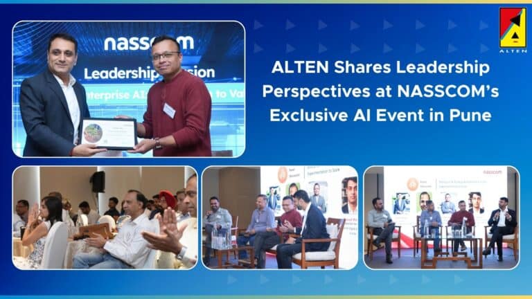 ALTEN Shares Leadership Perspectives at NASSCOM’s Exclusive AI Event in Pune