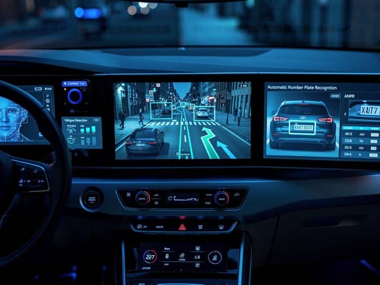 Vision-Based Driver Monitoring, External Camera Analytics, and Automatic Number Plate Recognition